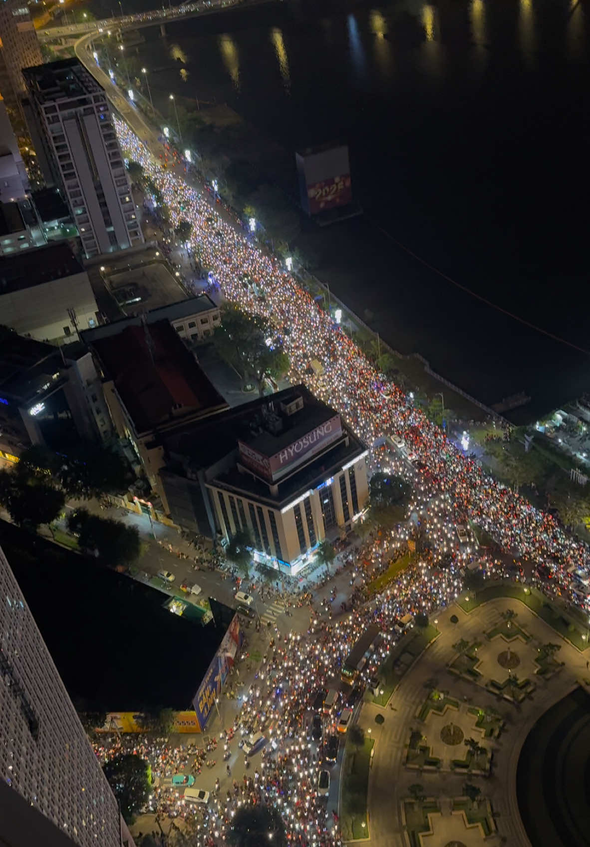 Sài Gòn tuyệt đẹp. #Saigon #asiancup2024 #saigoncityview 