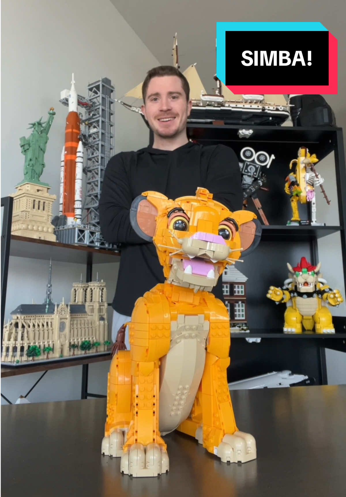 Building the LEGO “The Lion King” Simba! #lego #lionking #animals #asmr #shopping #bmw