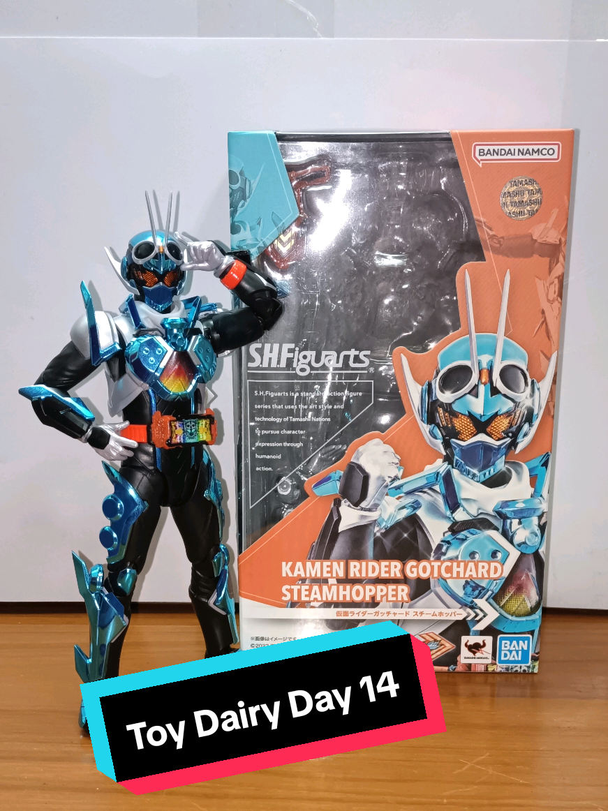 Toy Dairy Day 14 shf kamenrider gotchard  #kamenrider #kamenridergotchard #shfiguarts #bandai #tamashiinations #tokusatsu #มาสไรเดอร์ #ของเล่น #toys #hobby 