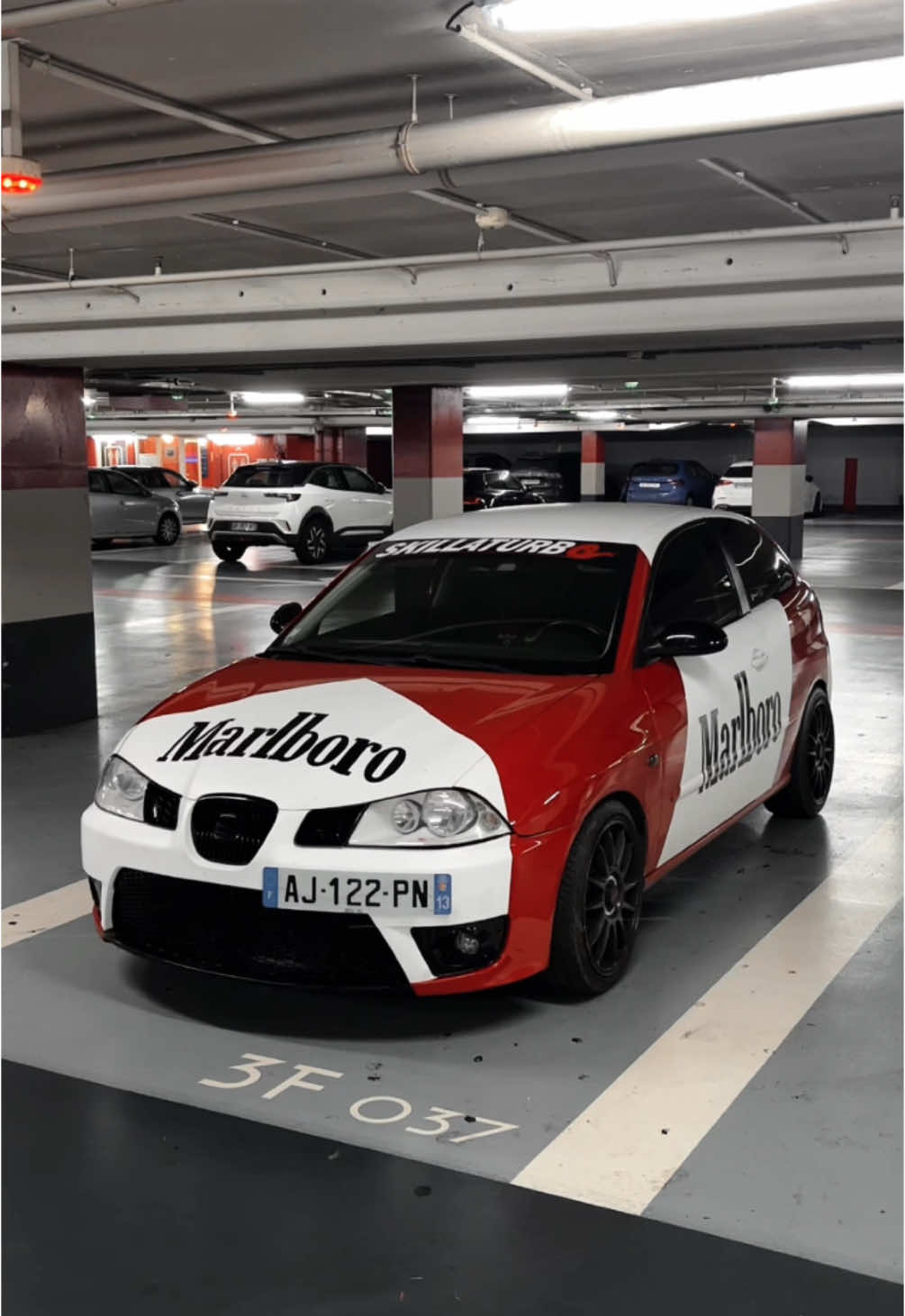 Seat Ibiza TUNING 🤡 #seat #cupra #ibiza #marlboro #pourtoi #6l #bmw #volkswagen #tdipower🚗💨 #tdi #voiture #turbo #admission #werenoi #trend #parking #marseille #CapCut 