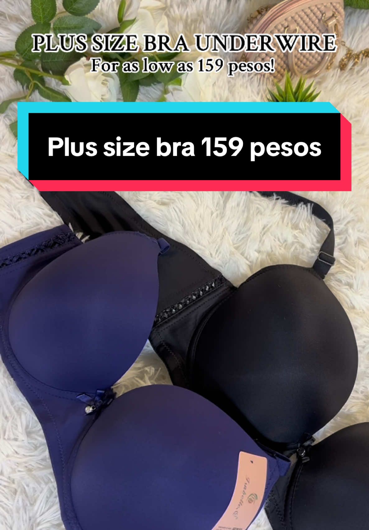 Plus size bra for only 159 pesos! #bra #braforyou #contentcreatorinsights #underwirebra #pushupbra #braunderwire #braplussize #plussizebra #3hooksbra #glamorousfindsbychelleph #brafullcup #fullcupbra #brapushup 