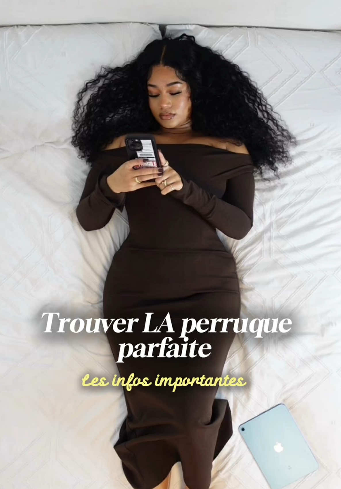 Réponse à @Abi🎀 J’ai vu vos commentaries, et je dois vous aider : Tu galères à choisir LA perruque parfaite en ligne ? 🫣 Je te donne tous les tips que j’aurais aimé avoir quand j’étais debutante ! (Et les marques ou je prend mes perruques) Texture, densité, bonnet, et arnaques, on décortique tout ! 🖤 #diygirlera #DIY #series #beginners #debutant #pourtoi #wig #wiginstall