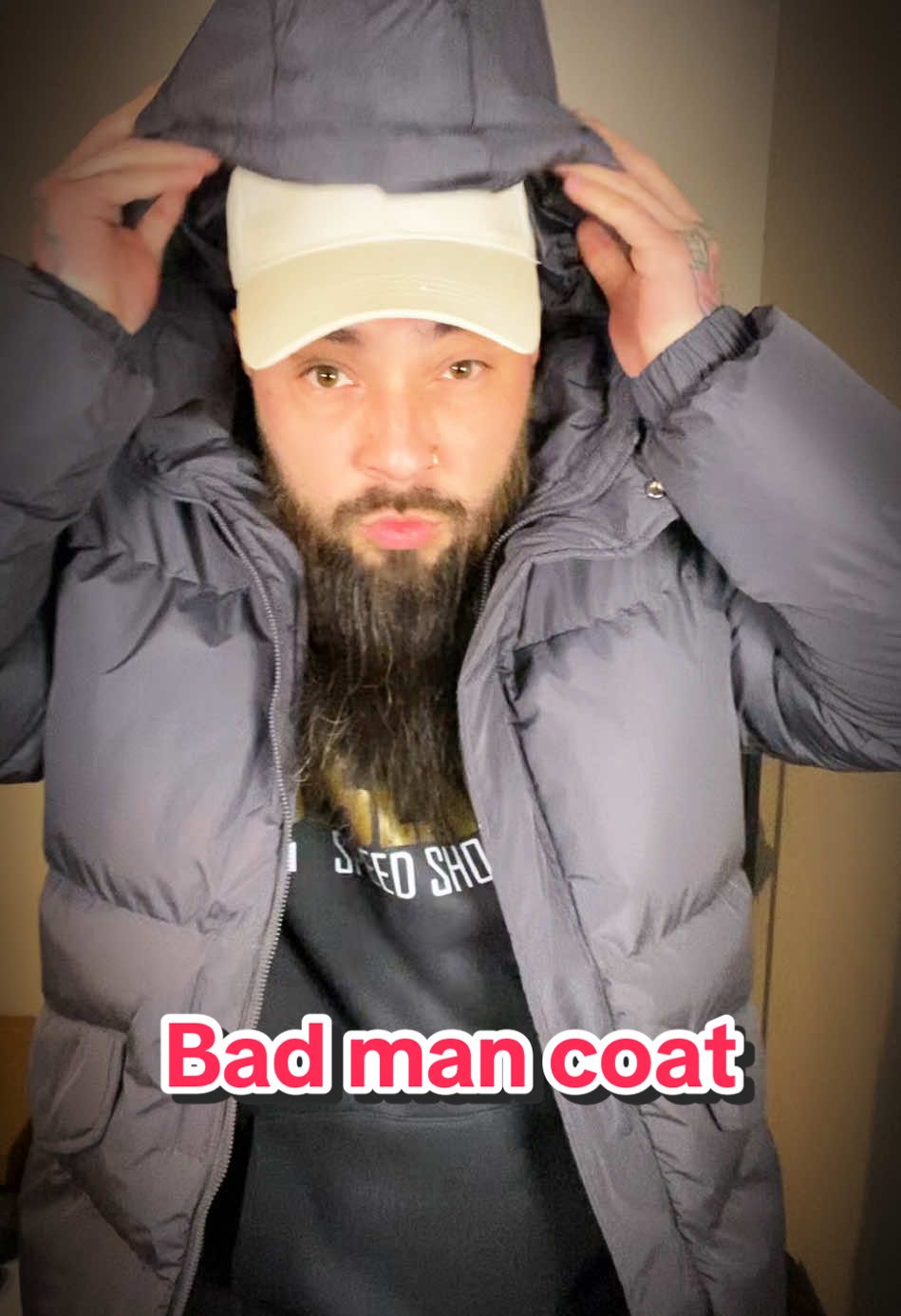This coat goes HARD #coat #winter #fashion #mens #tiktokmademebuyit 