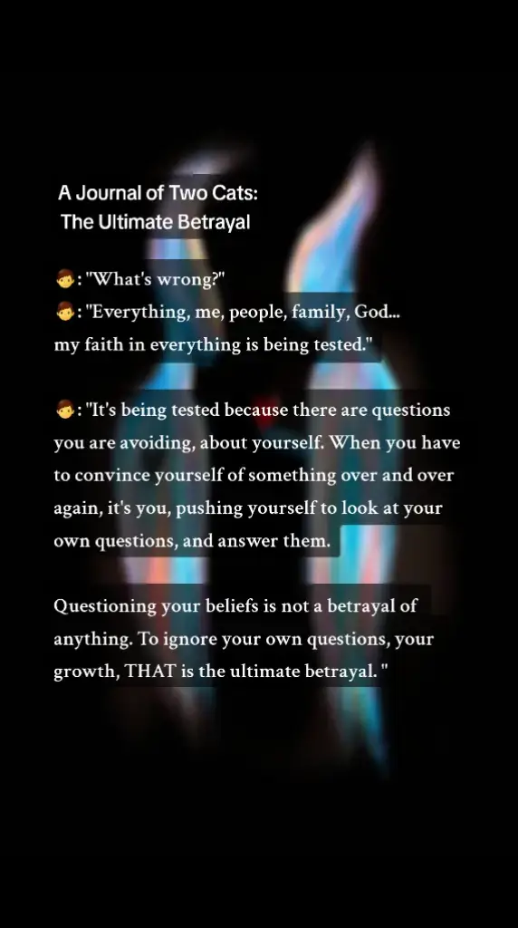 The Ultimate Betrayal  #journaling #writing #thoughts 