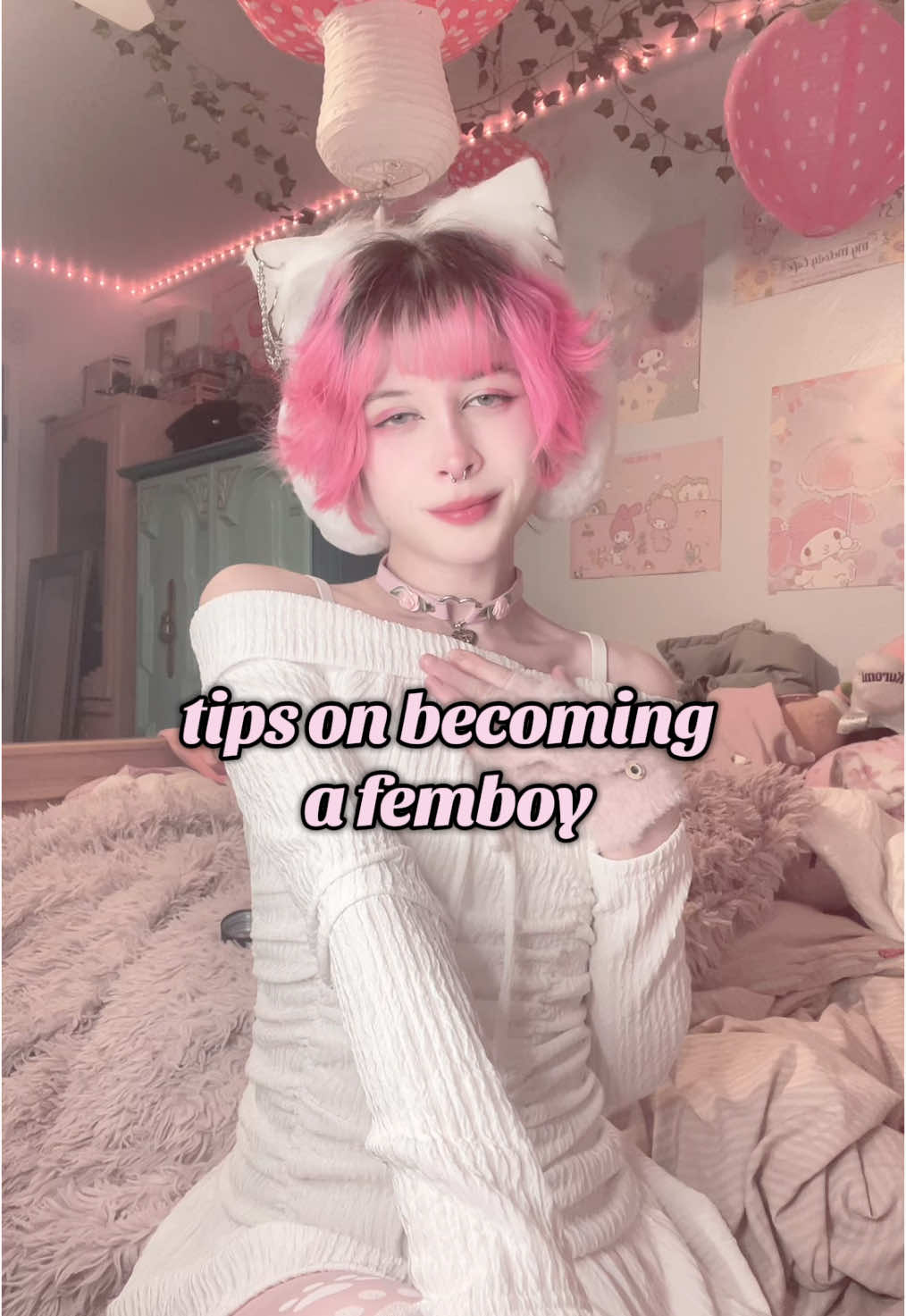 i hope this answers some of your guy’s questions!! 🫶💕 #femboy #fyp #femboytiktok #pink #kawaii #strawberry #fypシ #femboyfriday 