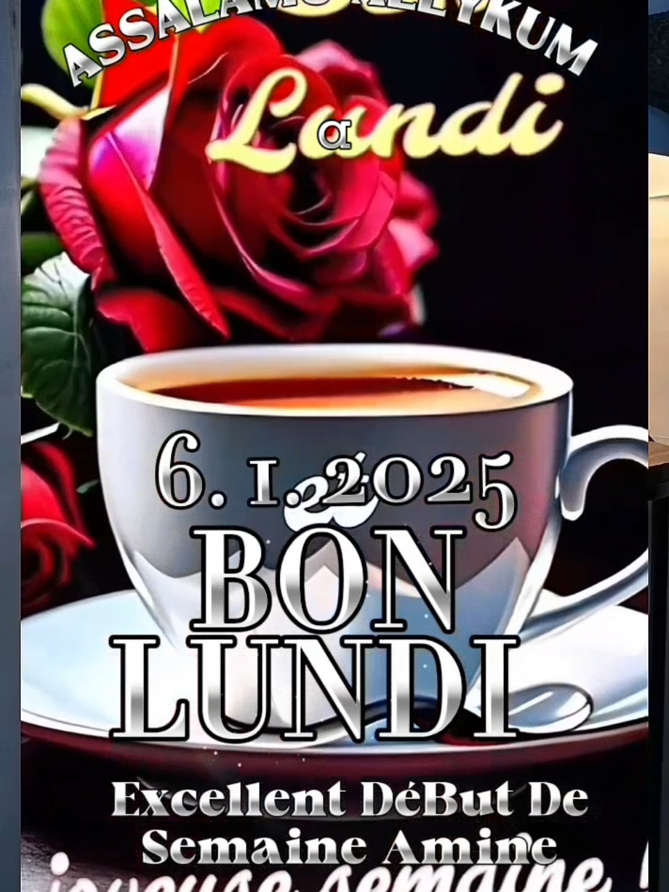 #dua en lang français #bon lundi 