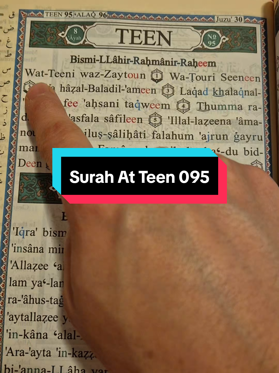 Surah At Teen 095  wilt u het Koran bestellen? stuur dan een privébericht of via instagram! #beautiful #surah #quran #quranrecitation #islam #ummah #deen #fypシ #fyp #fy #foryourpage #foryoupage #foryou #like #Love #follow #learn #relax #enjoy #health #trending 