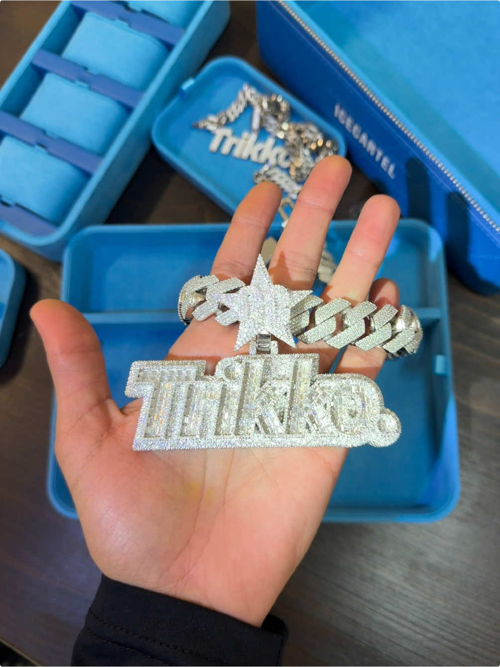 NEW $10,000 CHAIN VIDEO ON YOUTUBE #fyp #trikko 