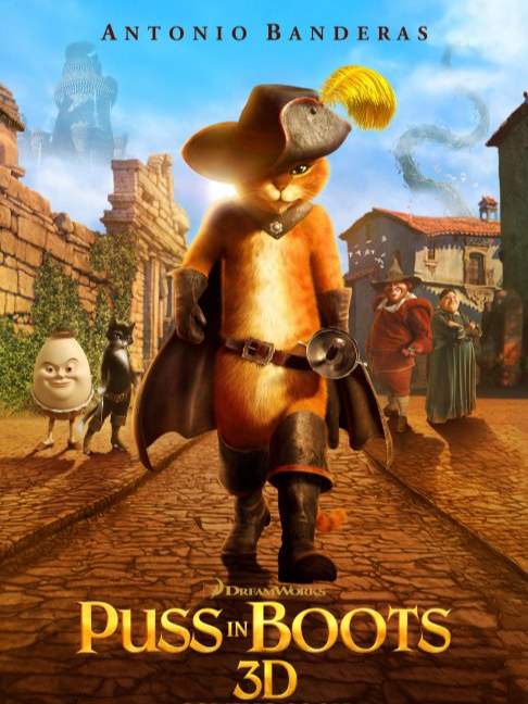 FILME COMPLETO | Gato de Botas  Antes de conhecer Shrek e sua turma, Gato de Botas vive uma grande aventura ao lado de Humpty Dumpty e Kitty Pata Mansa. Dispostos a roubar os feijões mágicos do casal fora da lei Jack e Jill, o trio quer mesmo é conseguir a famosa gansa que bota ovos de ouro. Porém, algumas coisas não estavam nos planos, e Gato vai descobrir, meio atrasado, que tem um grande problema pela frente para conseguir limpar o que ficou para trás: a sua honra. #filmes #animation #animacao #filme #gatodebotas #filmecompleto #rolodefilmes