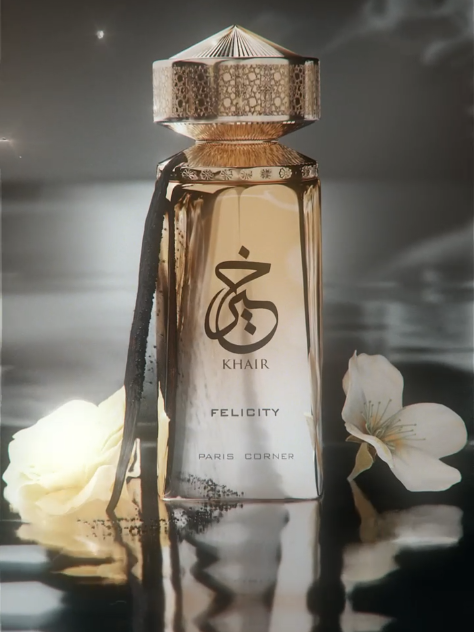 Introducing Khair Felicity – the fragrance you've been waiting for. ✨ Unveil the essence of elegance and luxury. #KhairFelicity #PerfumeLaunch #FragranceOfTheYear #ScentOfElegance #LuxuryInABottle  #aromaconceptsfl #tiktokshop #perfumetok #pariscornerperfumes #BigReveal 