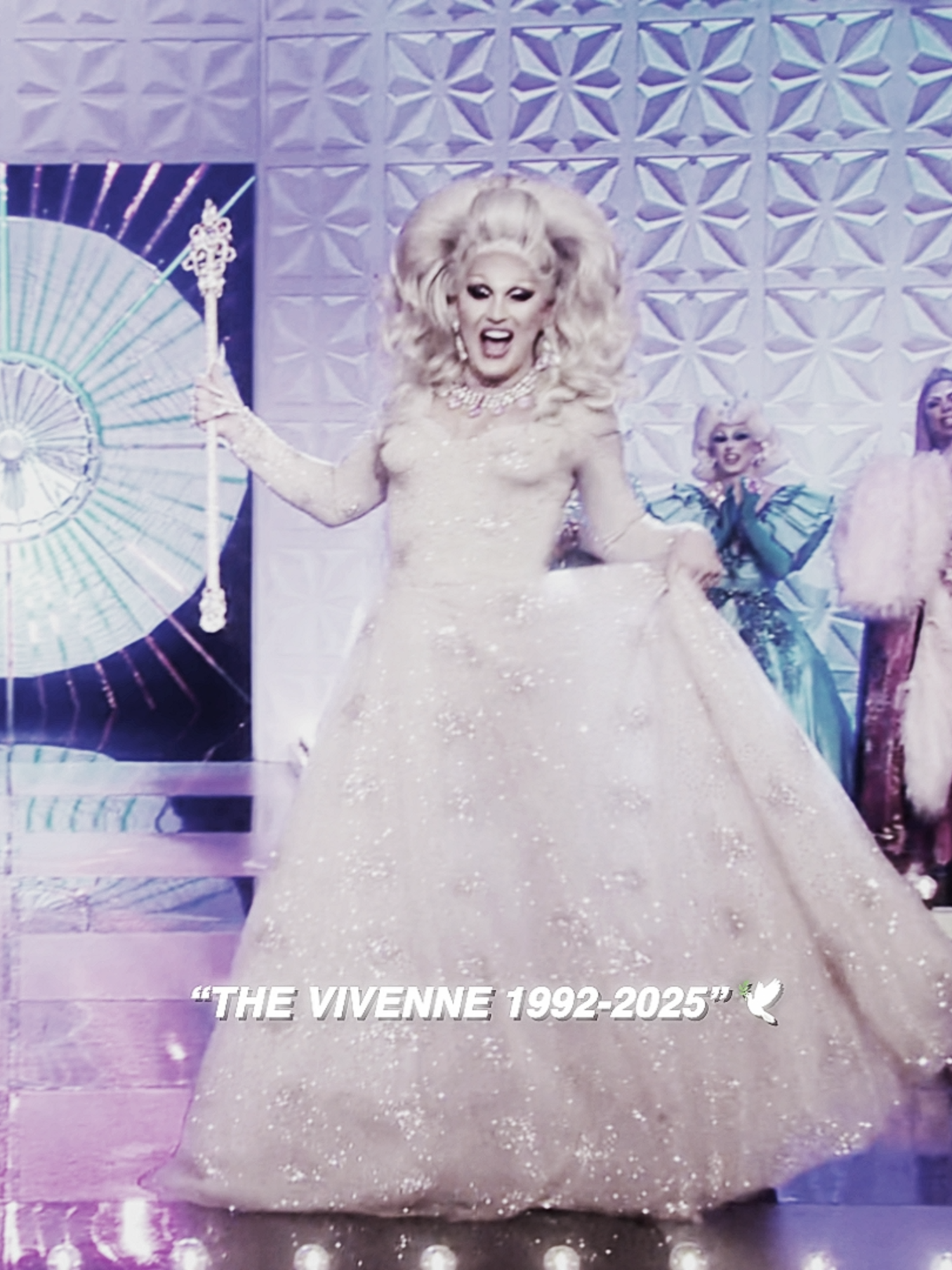 rest in peace The Vivienne (1992-2025) 🕊️ we’ll never forget the impact you made on the world with your heart and talent. robbed of life so young and you will be missed terribly. rest in eternal peace 🤍