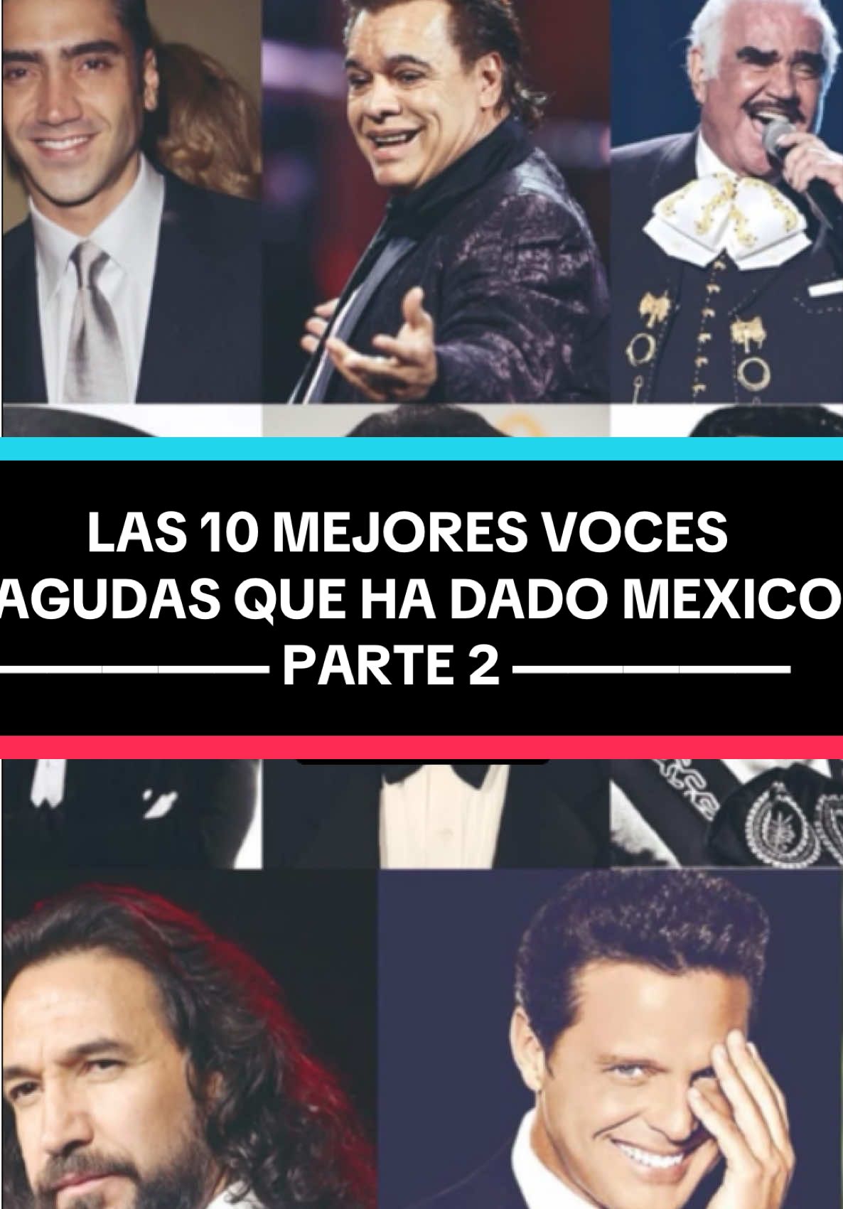 La 10 mejores Voces Agudas que ha dado México (PARTE 2/2) En mi opinión. estás de acuerdo conmigo? Cuál cambiarías? los leeo en los comentarios. #mexico #regionalmexicano #tendencia #fypシ #viral #musica #voce #viral #agudos 