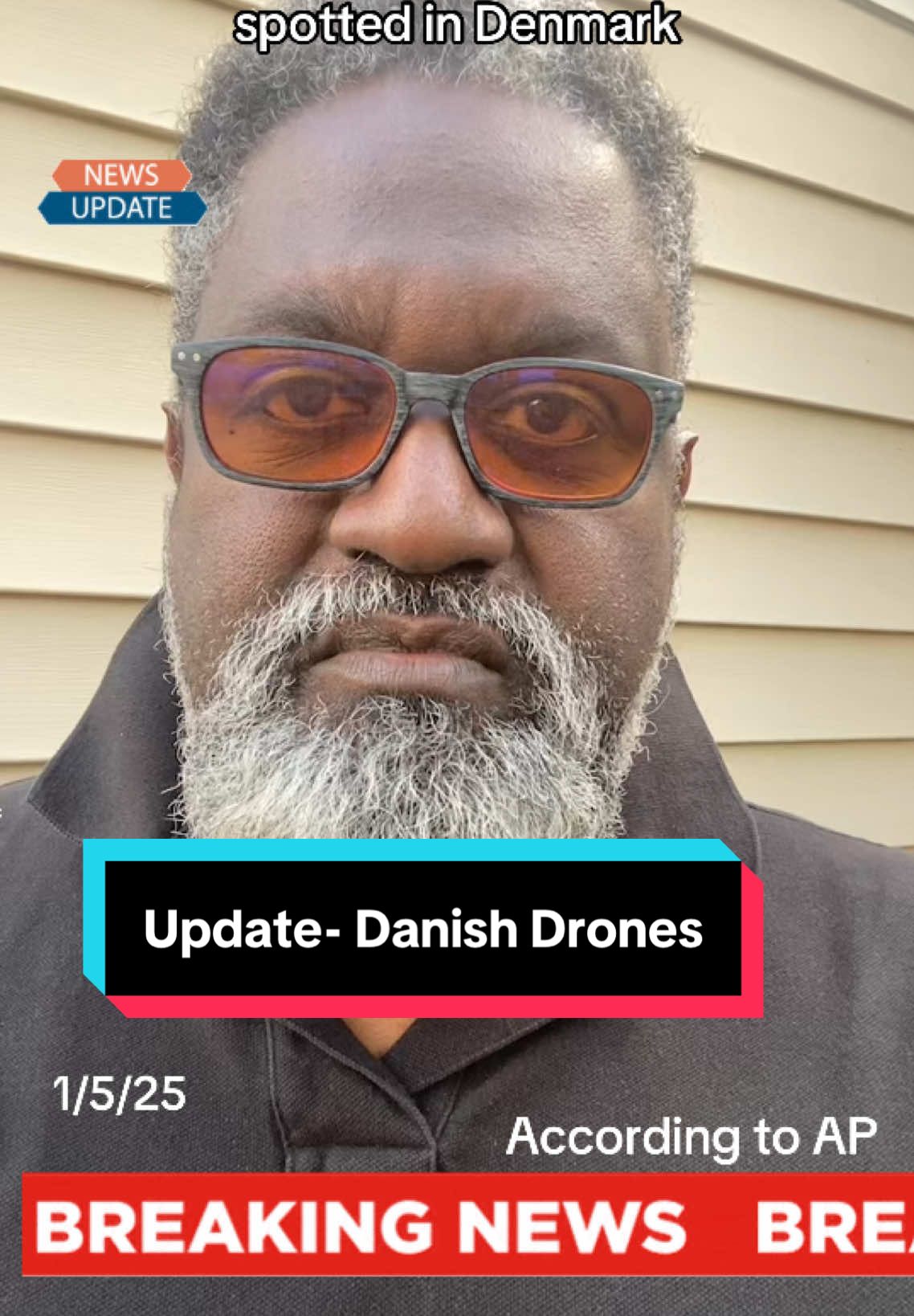 #diorbags #diortok #newstiktok #uaps Danish police say the spotted 20 large drones Saturday hovering over the town of Koege. They say the drones disappeared over the Baltic Sea. 