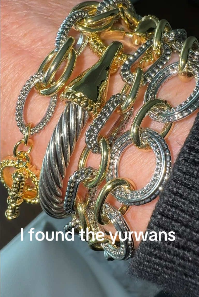 Bracelet stacks that look too similar to .  . . but affordable and waterproof #bracelets #bracelestack #yurwans #quietluxury #luxuryjewelry #custumejewelry 