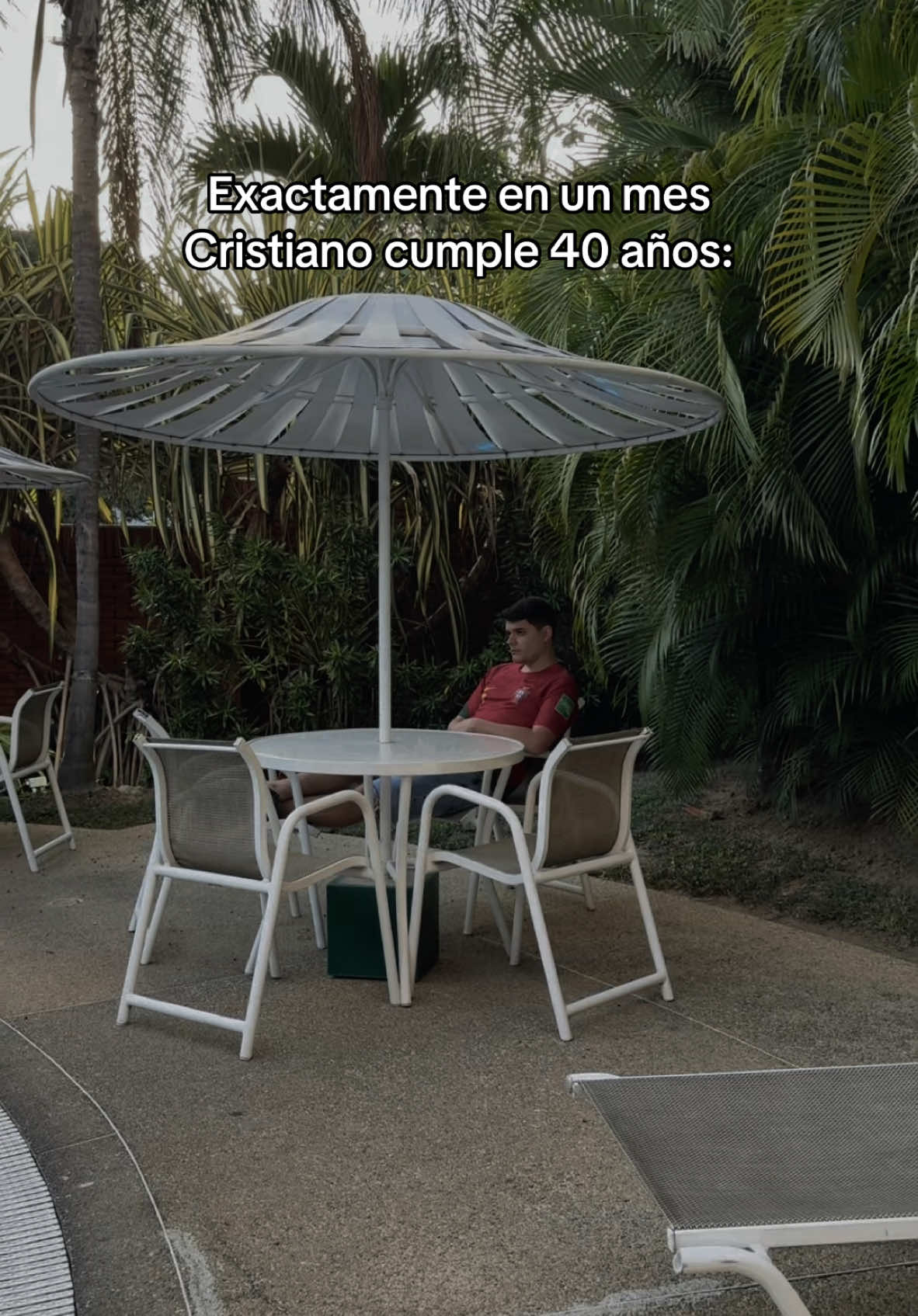 Cómo que 40 años 🥺 #cristianoronaldo #ronaldo #cr7 #idolo #triste #futbol #viral #fyp