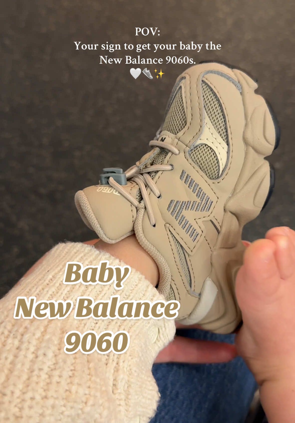 ✨If this isn’t the cutest thing you’ve seen today,idk what is @New Balance Lіnk in віо🖇️ #newbalance9060 #babynewbalances #beigenewbalance #stonewearnewbalances #kidskicks #babyshoes #littlekicks #kidssneakers 