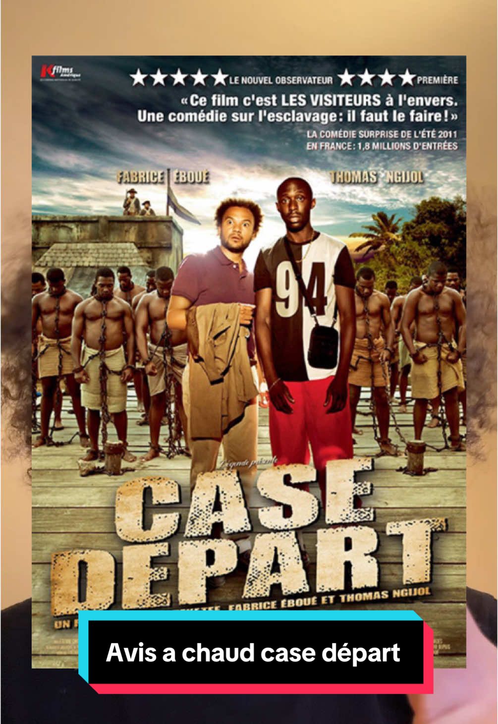 Avis à chaud Case Départ (Ngijol, Éboué, Steketee - 2011) #filmtok #grimkujow #casedepart 