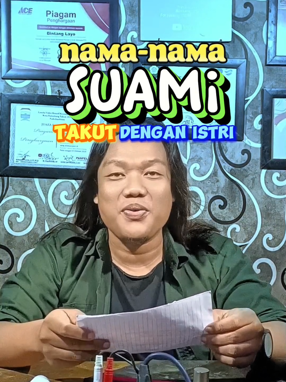 Nama-nama Suami takut dengan istri....