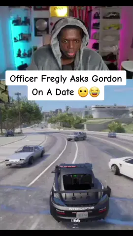 Fregly isn't happy with Gordon's answer 😂 #tyrone #roleplay #fyp #pcgaming #gtaonline #viral #gaming #gta #time2rp @Tyrone 