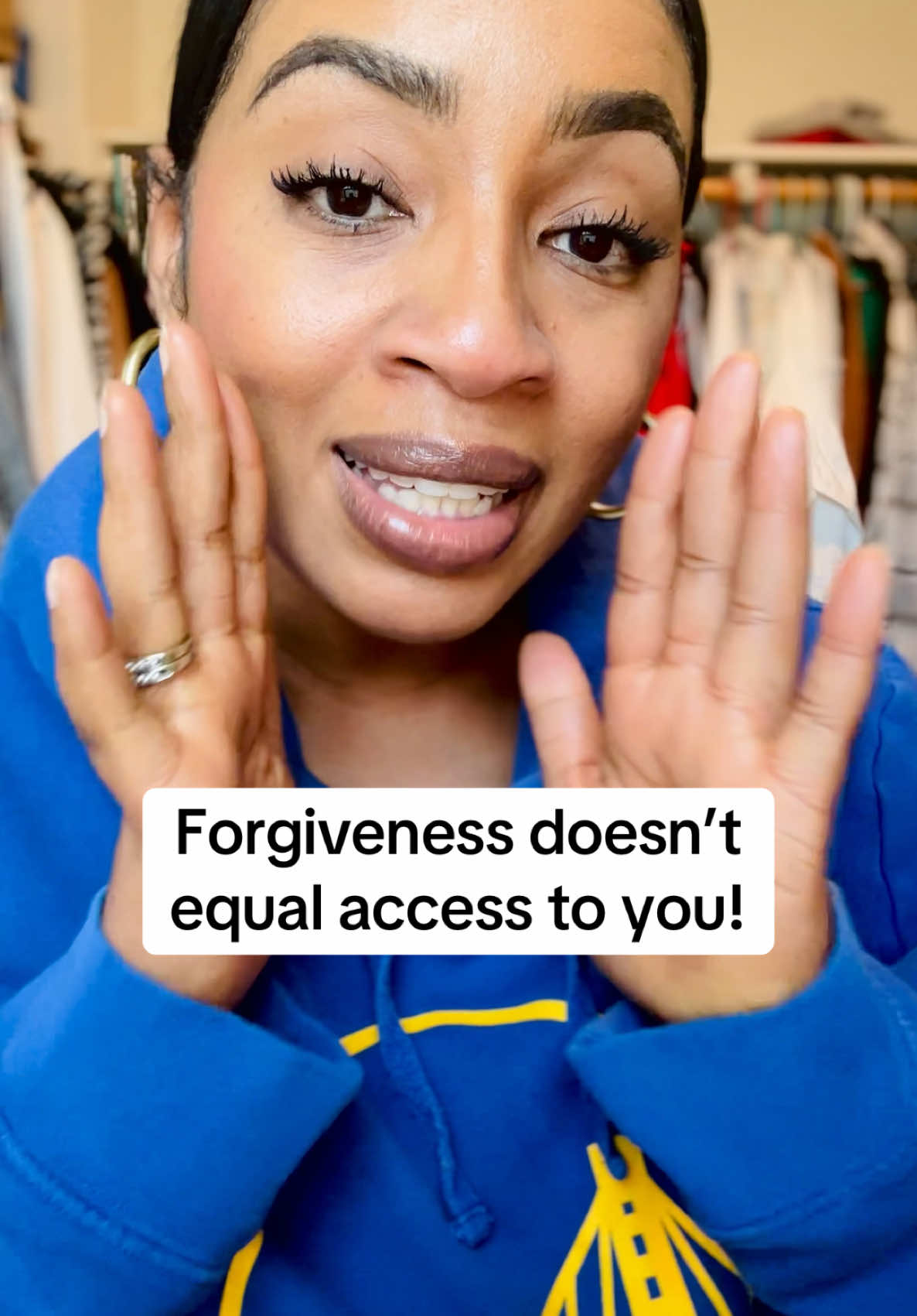 Forgiveness is free. Access is a boundary #christianposts #christiantiktok #christianwoman #fypage #christianleaders #toxicpeople #dramafree #wisdom #protectyourpeace #selfgrowth #boundariesmatter #forgiveness #emotionalintelligence 