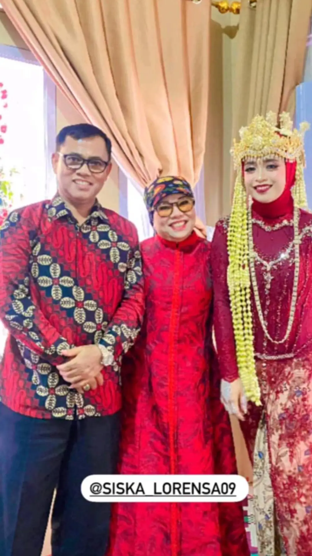 Masya Allah selamat menempuh hidup baru tteh #siska_lorensa smoga samawah dunia akhirat aminn ya allah 🤲🤲👰🤵🥰🥰#omagala #opagala #galasky 😘😘😘#fujiiiantiutamiputri❤❤❤ #trending #taiwan🇹🇼 #fvpシ 