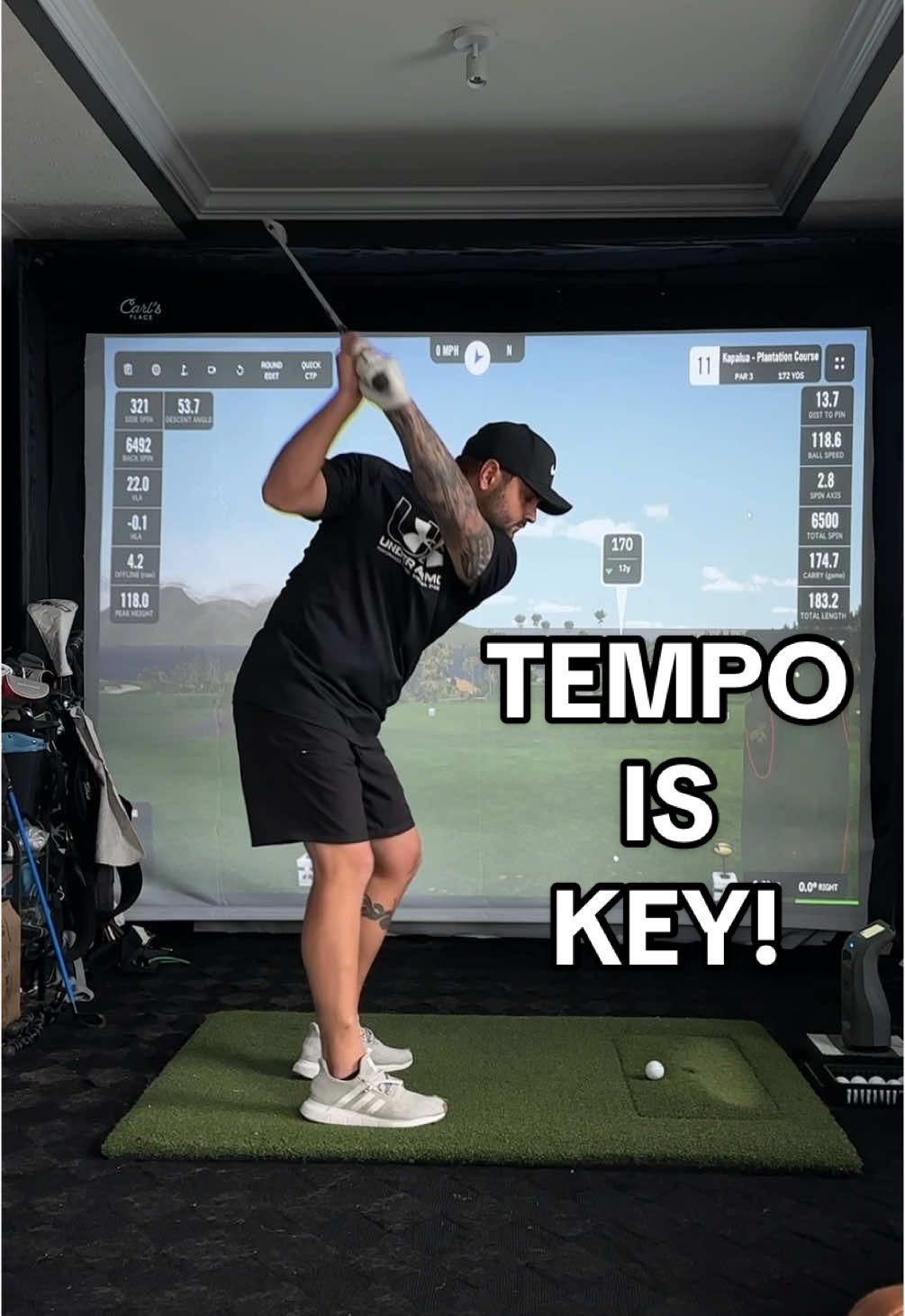 Working on smoother, controlled tempo and transition, hitting fades. How’s it look? 😤💪 #golf #golfswing #golfing #golftiktok #fyp 