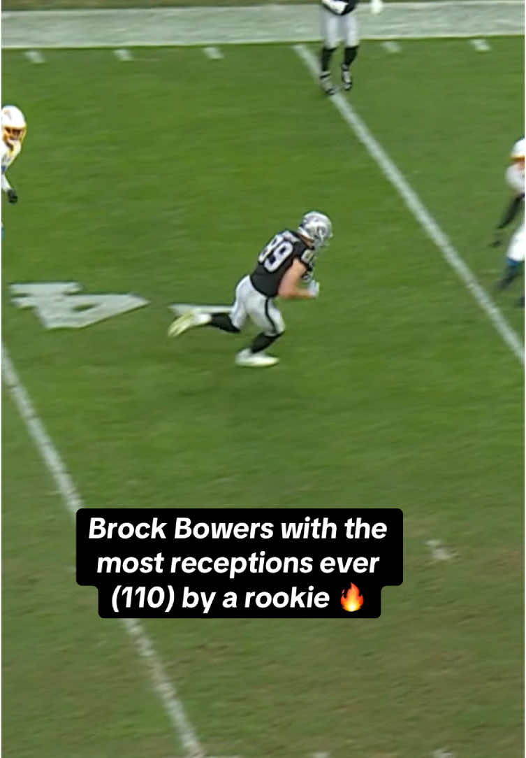 a solid rookie year 👏 #brockbowers #lasvegas #raiders #nfl  