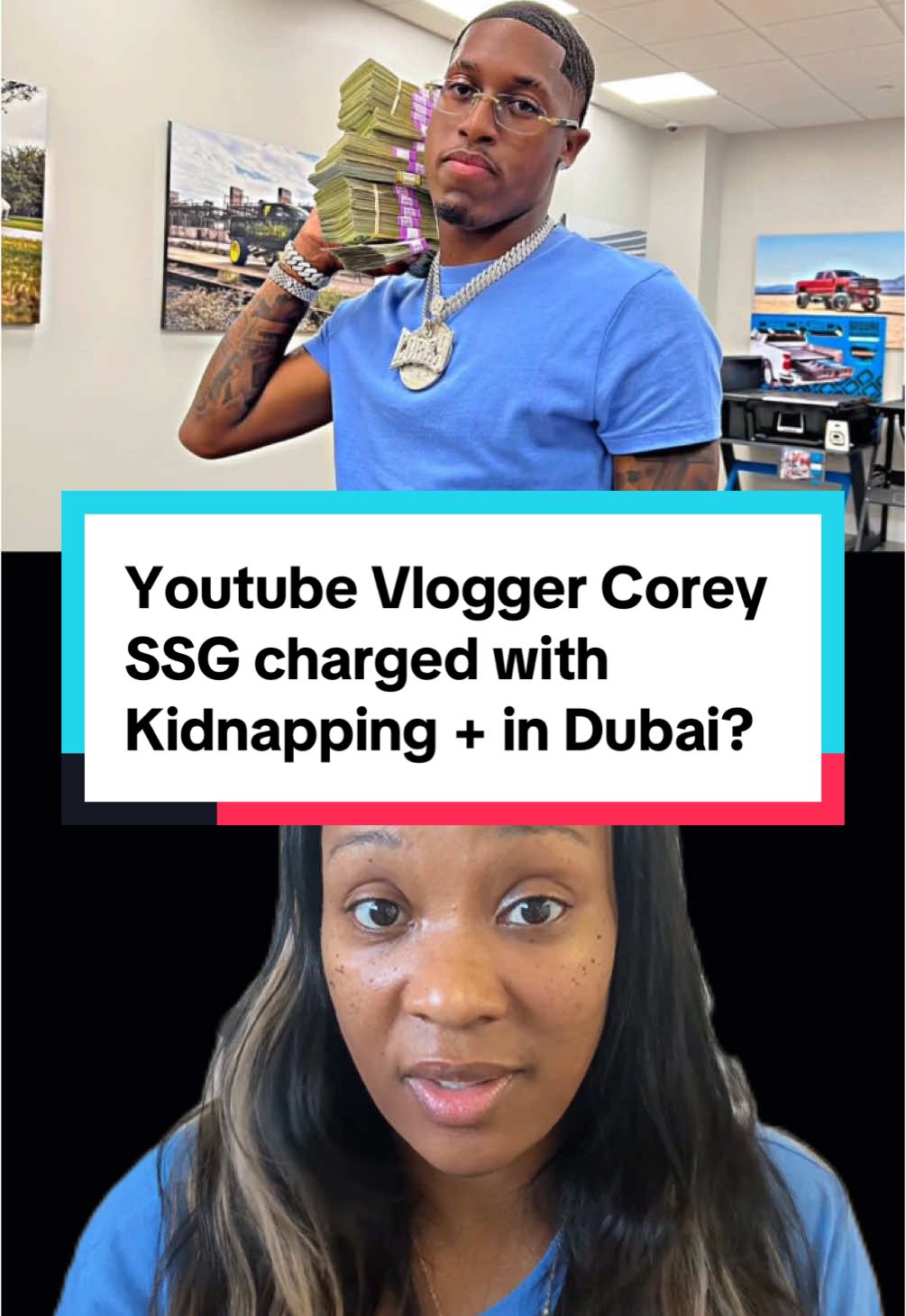 Corey Pritchett jr. Better known by his YouTube channel Corey SSG has been charged with aggravated kidnapping in Texas for an incident stemming from November 22, 2024 and they also say he’s now living in Qatar