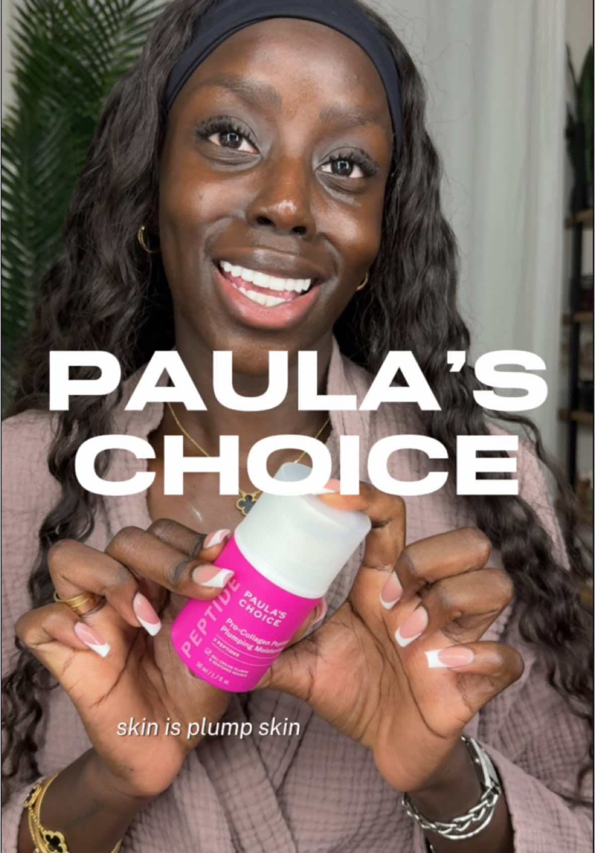 the only product I have needed these past few weeks is the @Paula’s Choice Pro-Collagen Peptide Plumping Moisturizer! my skin EATS her up (literally, she’s hydration in bottle!💦) #paulaschoicepartner #paulaschoice