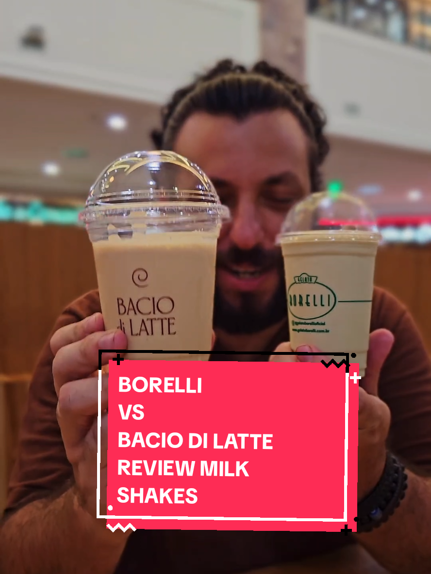 milk shake Borelli VS milk shake Bacio di Latte. Foi um dos videos mais difíceis que fiz, a Baccio estava sem calda e a análise de ambos foi sem calda.  Então um tem mais sabor e menos textura e outro tem textura e menos sabor.  #CapCut #sorvete #fyp #paravoce #pistache #4you 