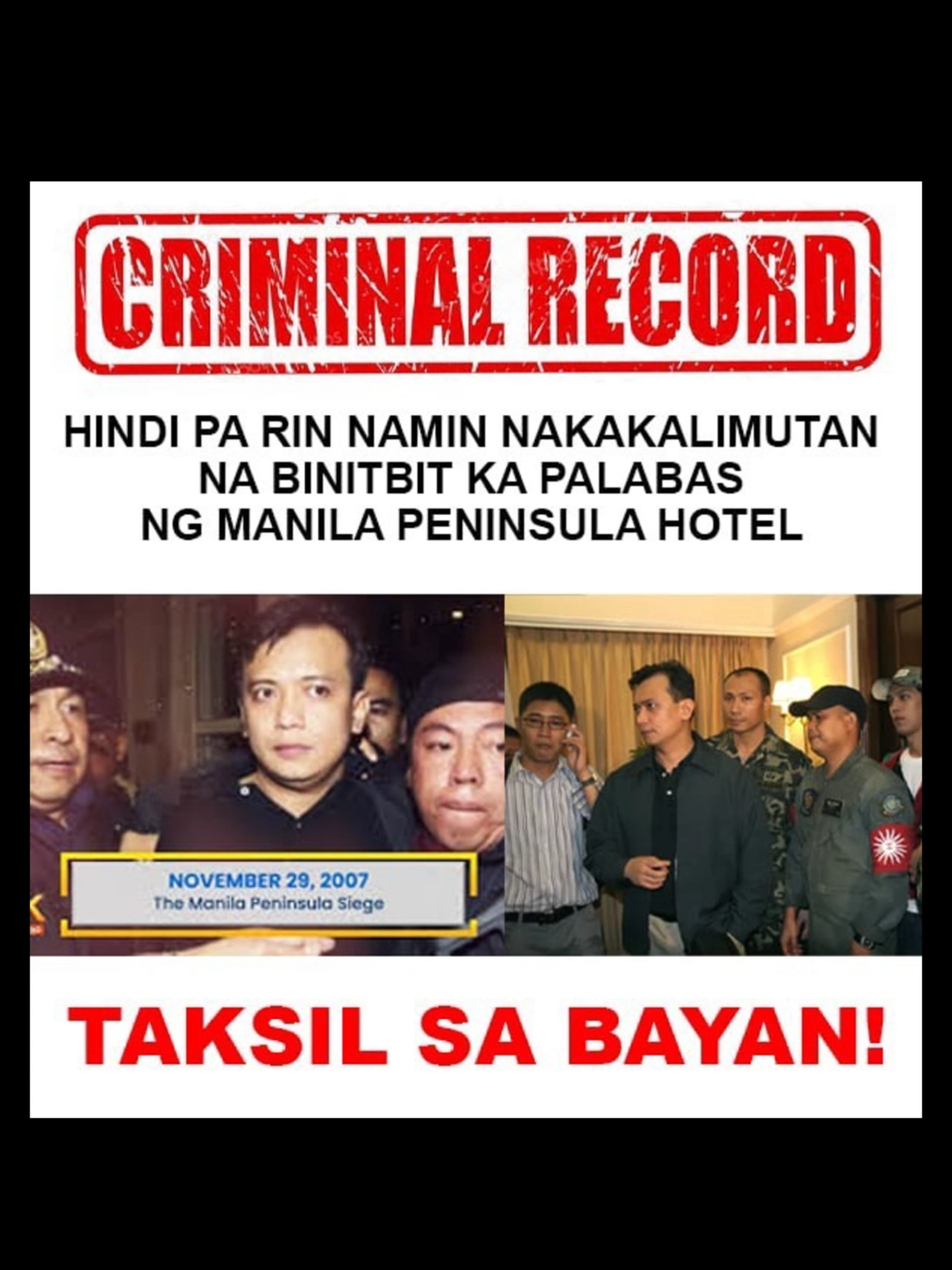 WALANG MAKAKALIMOT SA TAKSIL SA BAYAN, TRILILING REBELDE! #sonnytrillanes #teamtrillanes #trillanes #trillanestraydor #fyppppppppppppppppppppppp #fypシ #fypdongggggggg #fyp*viral