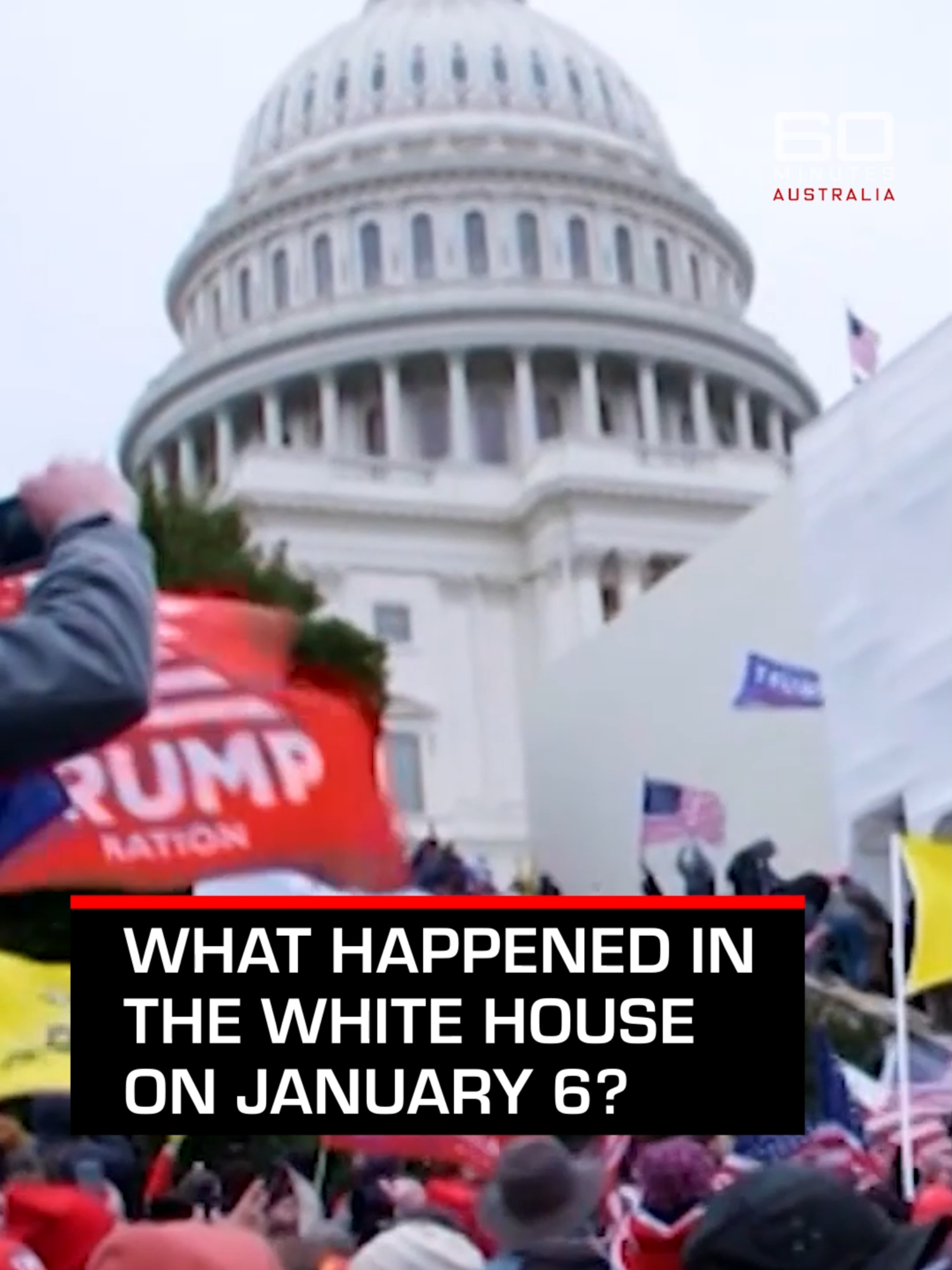 Five people were killed and hundreds of others were convicted over the riots on January 6 - a day that brought American democracy to its knees. Watch more on 9Now and YouTube. #60Mins