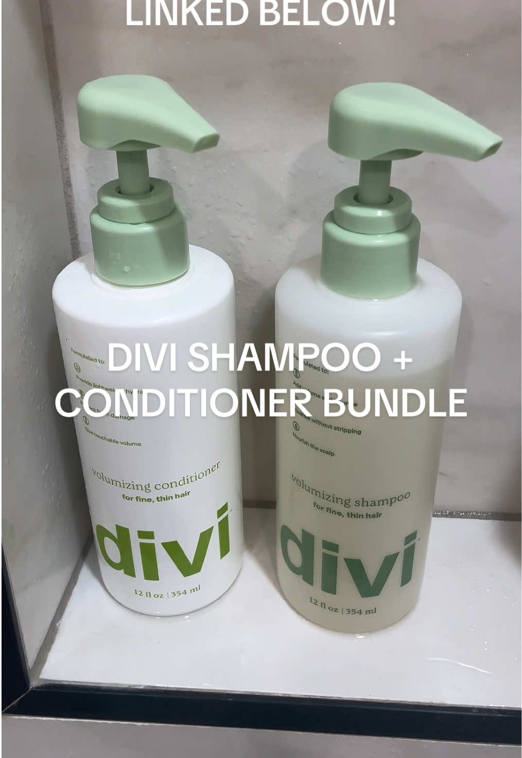 So great for thin hair! I’ve used Divi for years now & love it. #divishampooandconditioner #divi #haircare #haircareroutine #newyearnewaura #tiktokshopfinds 