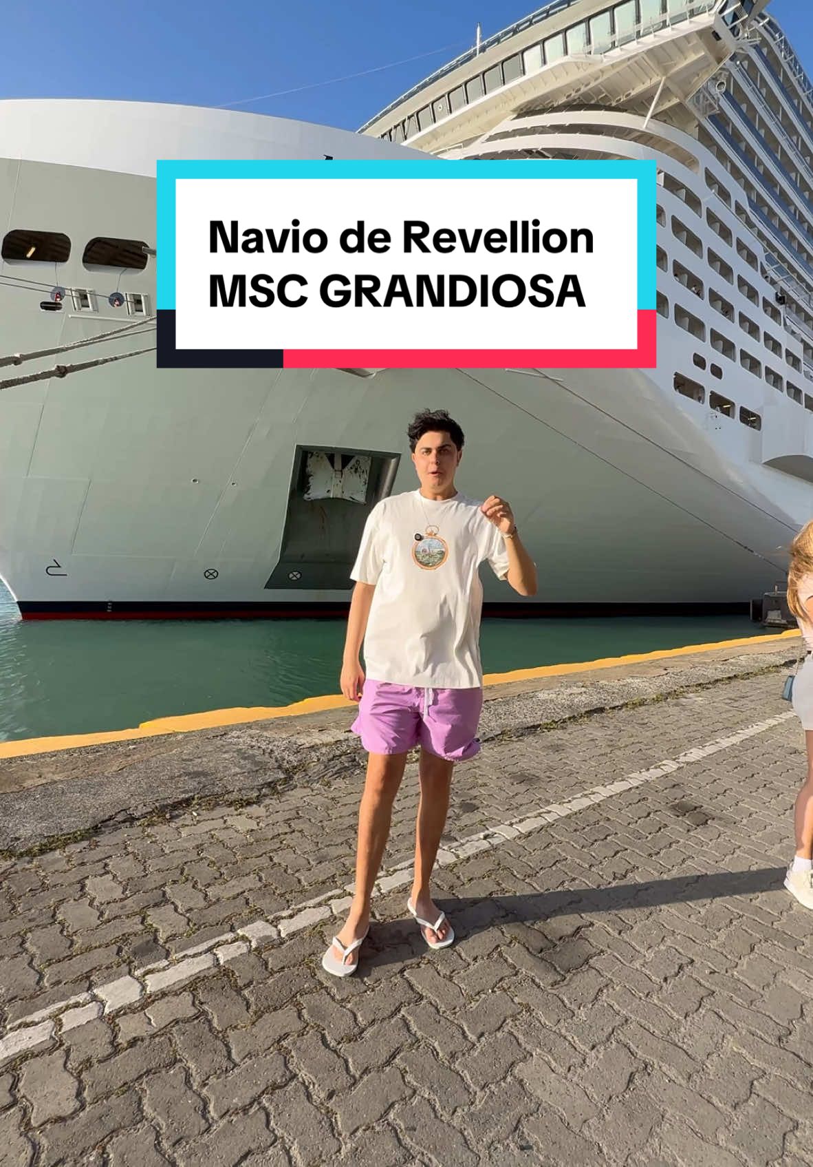 Navio de Revellion MSC GRANDIOSA!