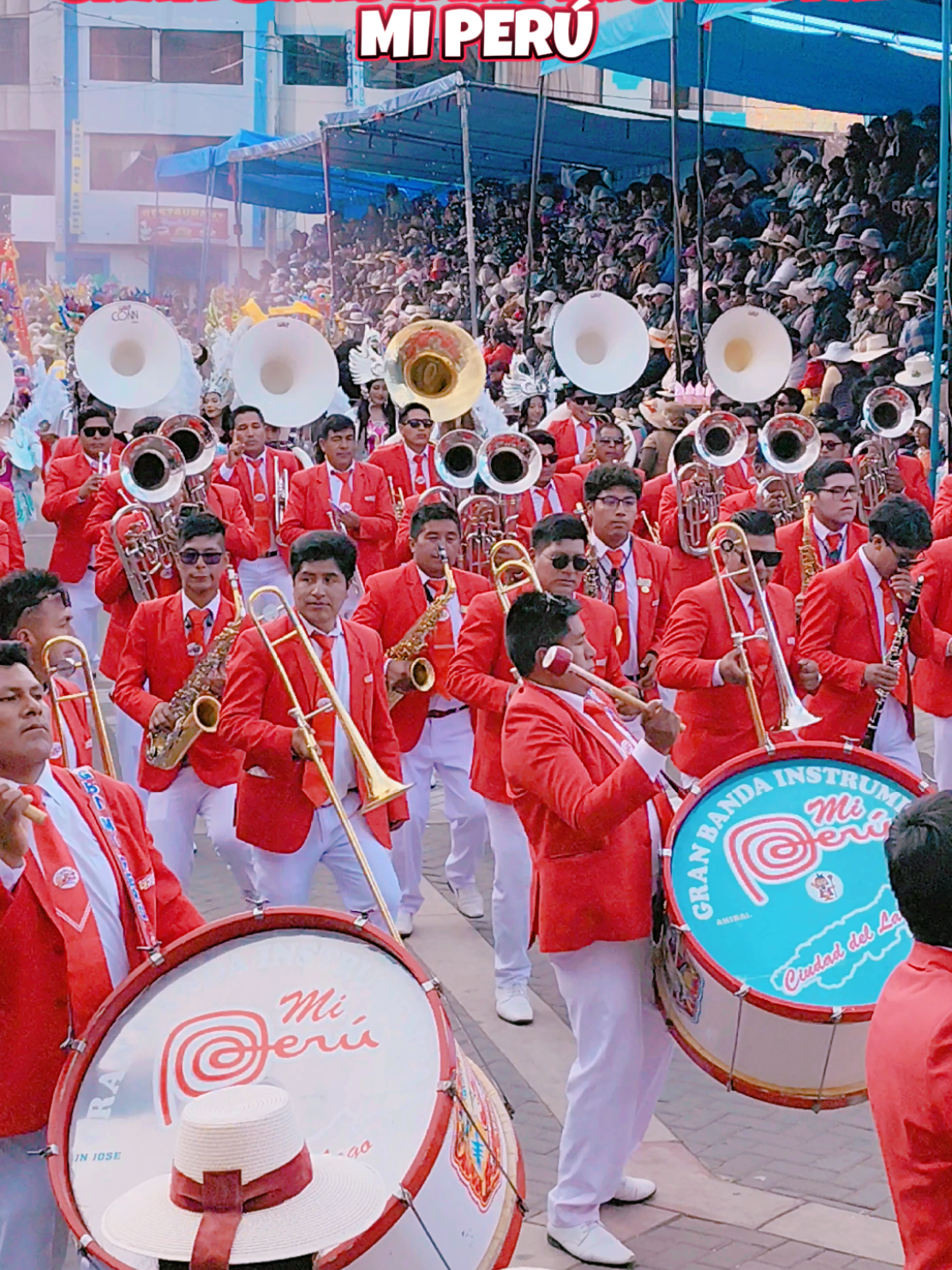 GRAN banda instrumental Mi Perú Festividad de la Octava del niño Jesús -Azangaro 2025 #mejoresbandas #musica #bandasperuanas #festividad #añonuevo #peru🇵🇪 #puno #azángaro_puno_perú🇵🇪 #diablada #floklore #wacawaca #caporales 