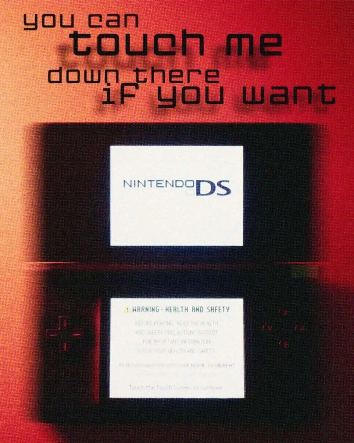 Nintendo DS “Touch Me” Ads (2000s)