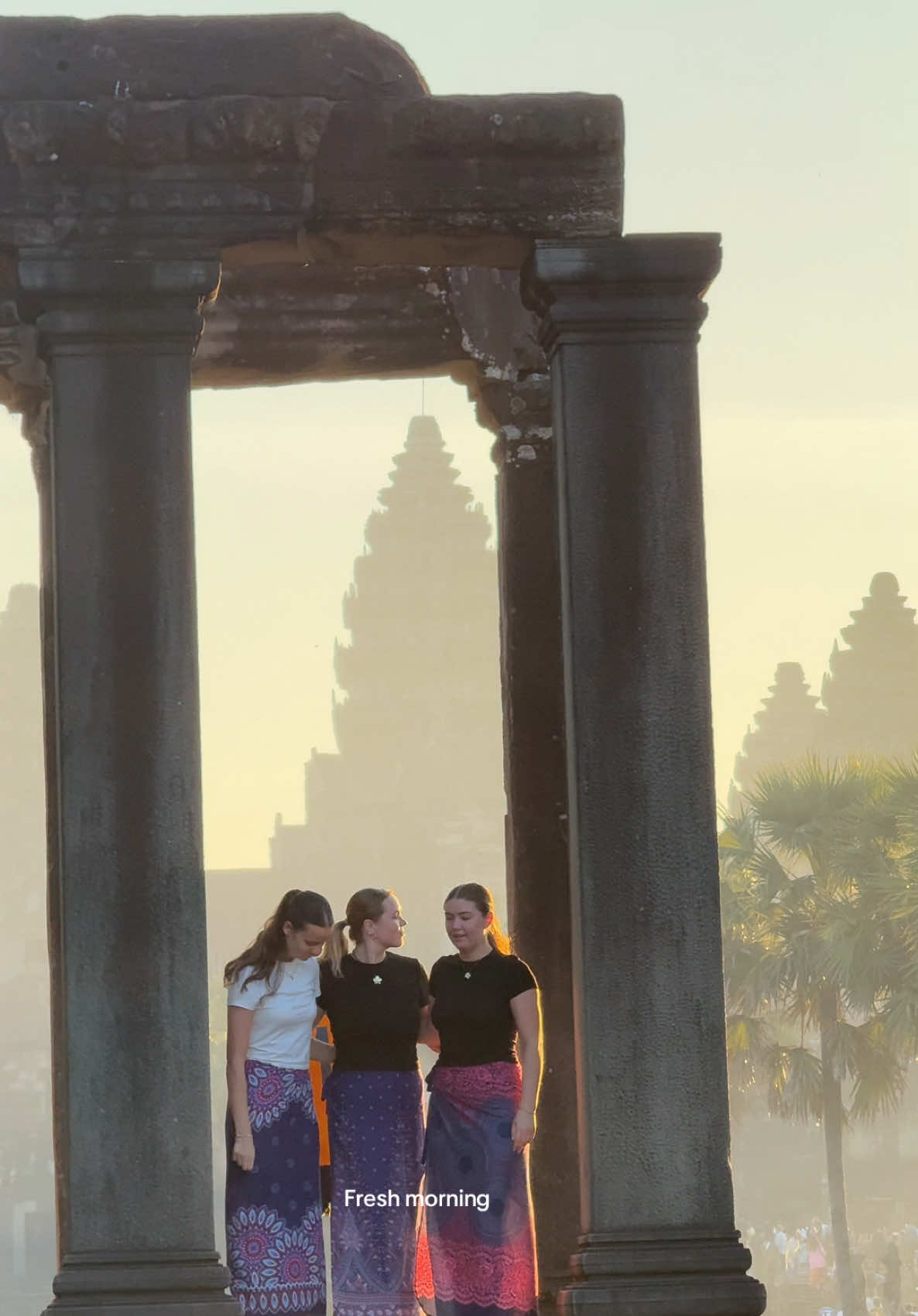 A perfect morning at Angkor Wat  #angkorwat #siemreap 