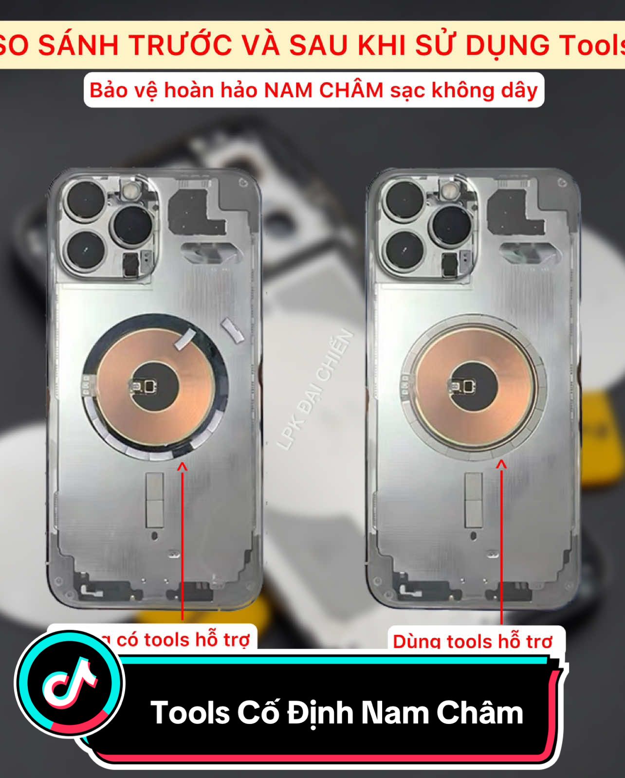 Tools  Đa Năng Cricket Tấm Bảo Vệ không bị mất Nam Châm Sạc Không Dây 11-16Pm (khi ae thay lưng) ##đụclưngiphone##đụclưngiphone##thay_lưng_điện_thoại##thaylungiphone##thaylung12promax##thaylungip##sửa_điện_thoại##sửachữa##suadienthoai