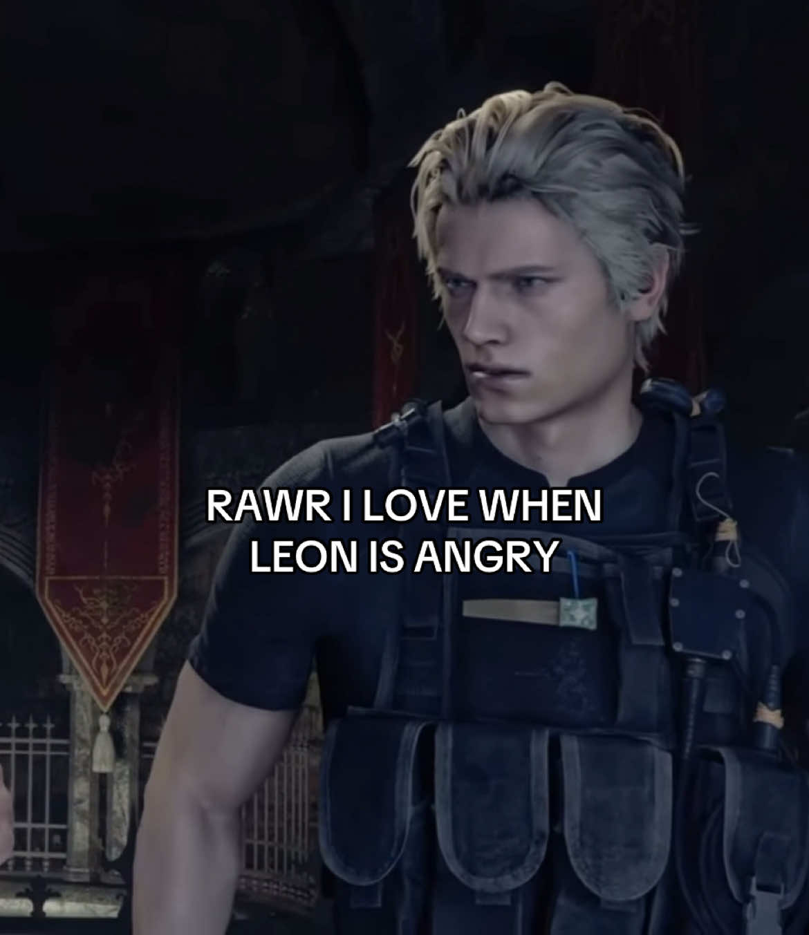 im luis guys🥰 #leonkennedy #angry #man #him #leon #residentevil #hot #fry #fyp #fy 