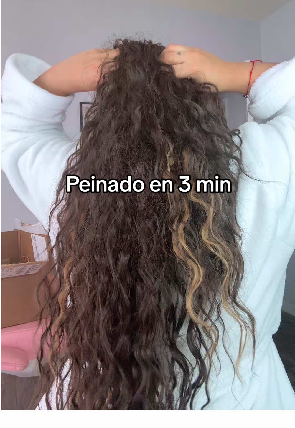 3 minutos 😘😂 un click y nos fuimos 😘😍 #clawhaircliptrend #ponytailhairstyle #clawponytailextension