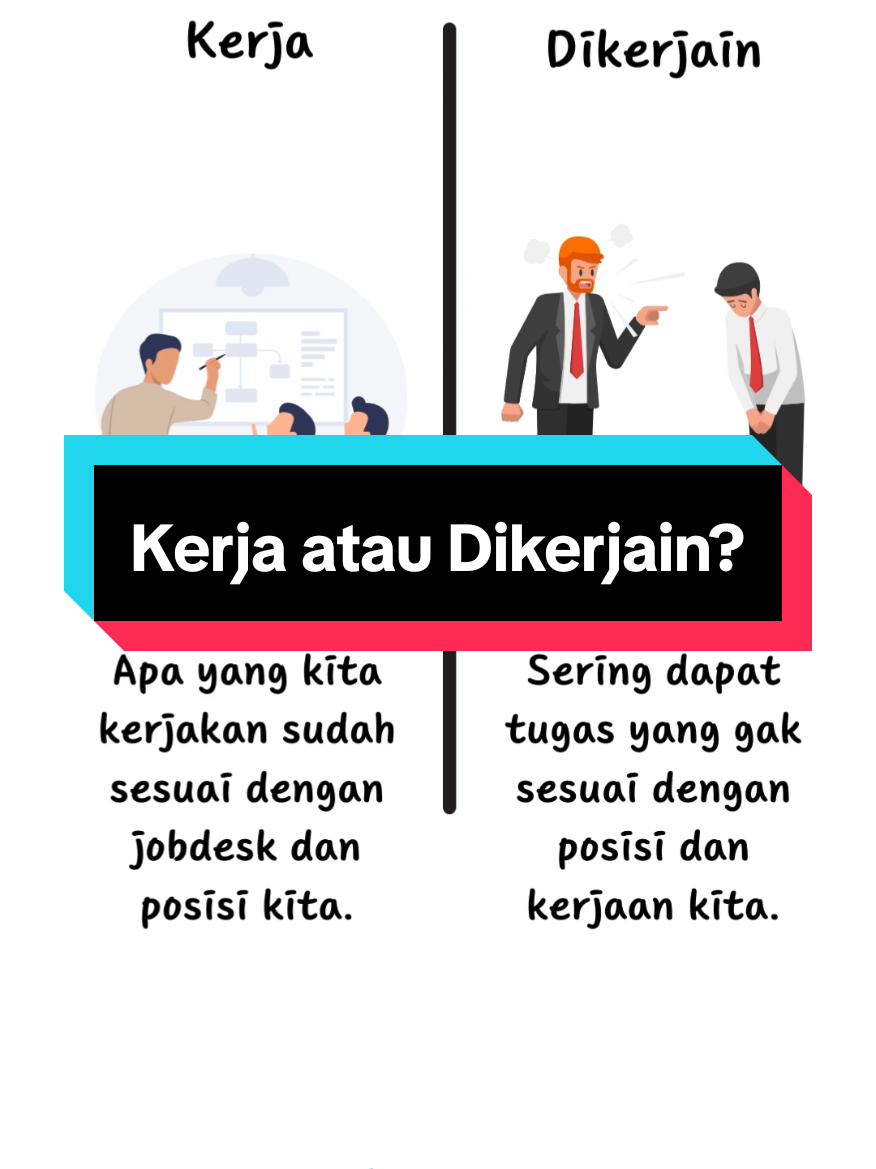 Bener sih sekarang cari kerja gak mudah. Tapi sebisa mungkin tetap punya mimpi dapat kerja yang memberi kita peluang untuk berkembang, dihargai, dan  sesuai visi hidup kita.  Mari kita terus upgrade skill, agar punya kesempatan yang lebih luas di dunia yang cepat berubah ini. Gak bisa kita stuck di zona nyaman. Miliki mimpi: Akan kukejar pekerjaan yang membuatku bersemangat setiap hari.