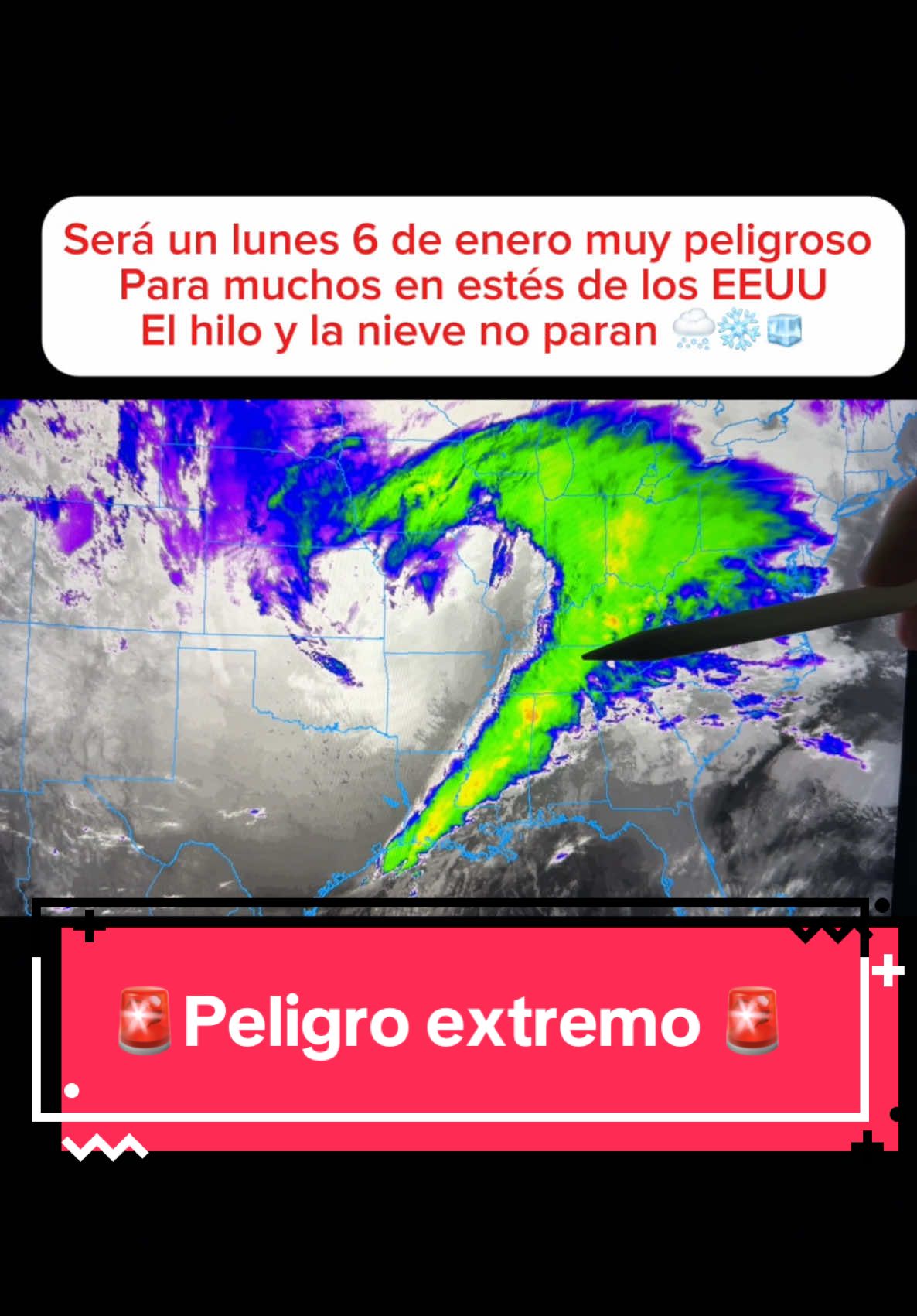 🚨Fuerte tormenta invernal sigue su movimiento hacia el este y estará afectaron los estados del norte y este de los #EstadosUnidos. Compleja situación meteorológica para mañana lunes en #Virginia #Virginiaoccidental, #Washington DC, Sur de #Pensilvania, #NewJerseys, #CarolinadelNorte, #Ohio #illinois #indiana.   Tormenta invernal llegando a Virginia  Tormenta invernal llegando a Washington DC  Historia nevada en eeuu  Histórica nevada en Kansas  El tiempo el clima  Osmany el tiempo  #Lluviahelada, #nieve #hielo