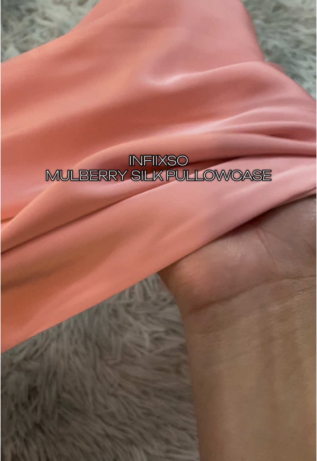 Infiixso 100% mulberry silk pillowcase#pillowcase#mulberrysilk#mulberrysilkpillowcase #puremulberrysilk 