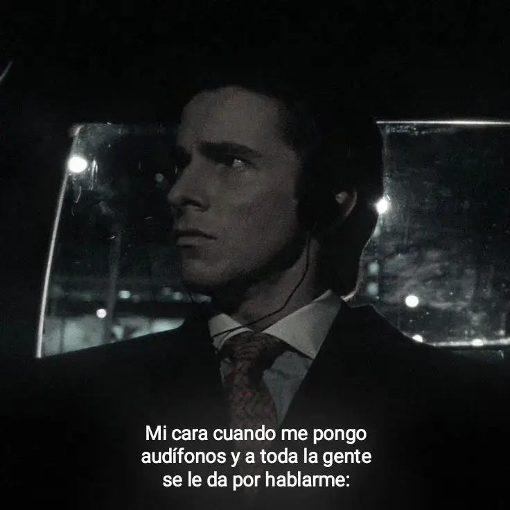 fr #fypppppppoopppppppp #real #headphones #fr #patrickbateman #parati