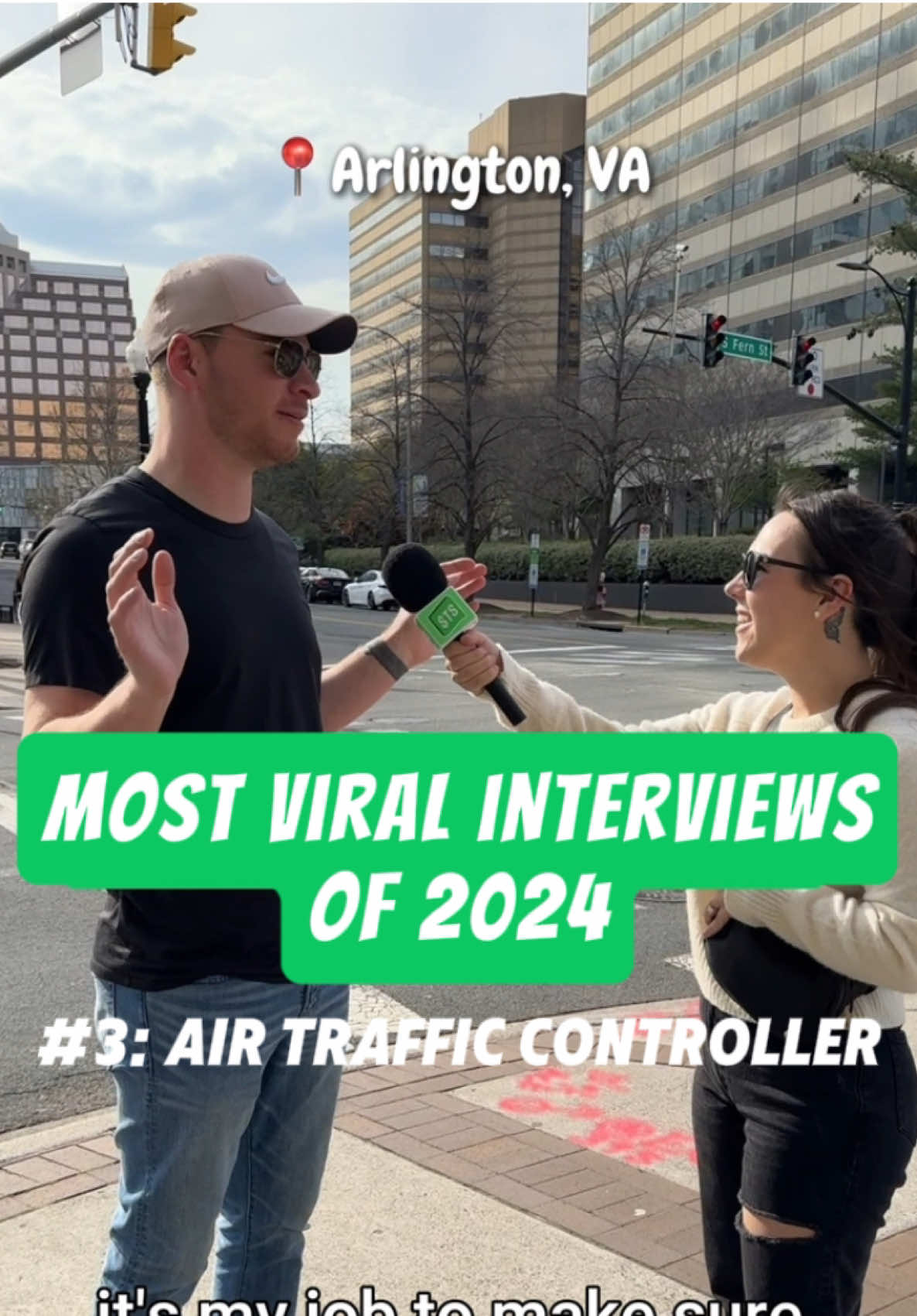 Our 3rd most viral interview from 2024!  How much does an #AirTrafficController make in Arlington, VA? Huge thanks to Jackson @berezoey for reaching out to us about this cool job opportunity! There is a huge shortage of Air Traffic Controllers and we need more to keep our skies safe! Visit https://www.faa.gov/be-atc to learn more, you can apply on usajobs.gov. #NOTANAD, but it should be, @faa we’d love to work with you 💚 #salarytransparentstreet #salarytransparency #paytransparency #topinterviews #mostviralinterviews #mostpopularinterviews #airtrafficcontrolling #airtrafficcontrol 