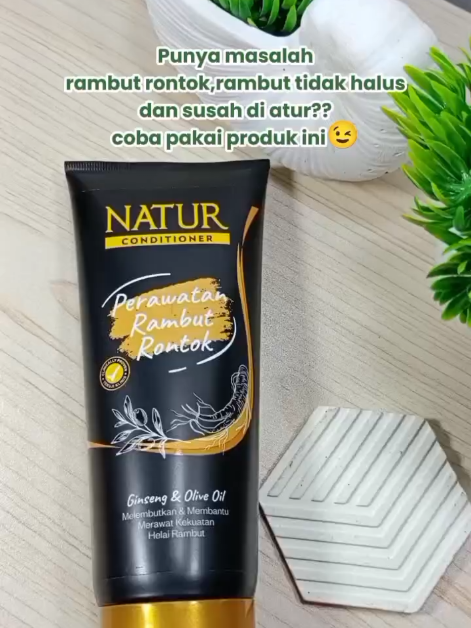 Conditioner Natur #conditioner  #natur  #haircare  #cuantanpabatas 