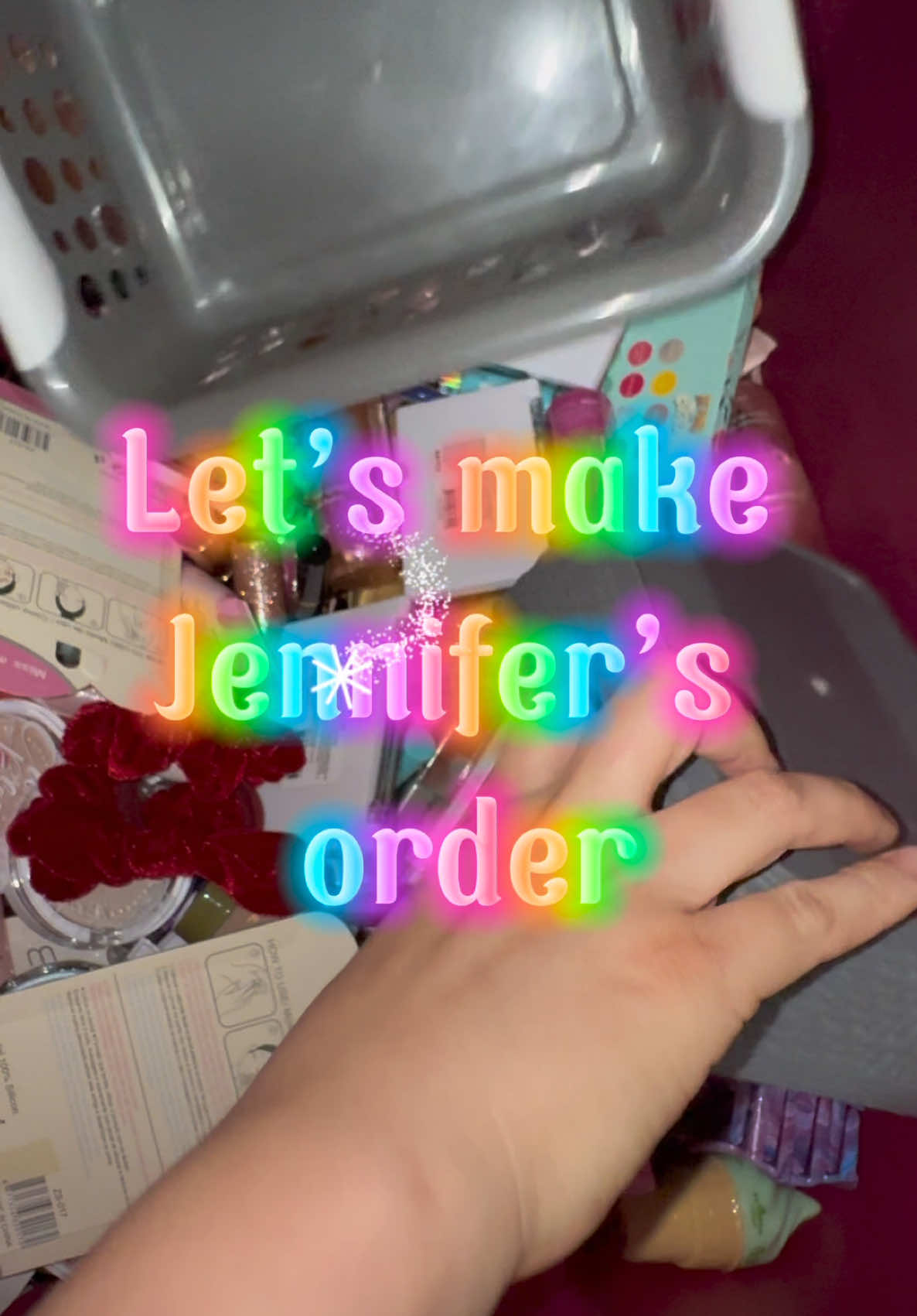 Jennifer’s order ✨#fyp #fypage #fypシ゚viral #asmr #asmrsounds #asmrvideo #SmallBusiness #beauty #makeup 