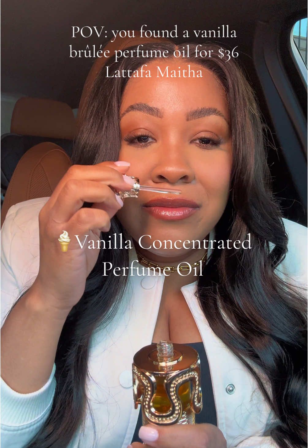 Gourmand girlies this is it 🔥Smells like a vanilla crème brûlée dessert 🍨  #lattafa #lattafaperfume #lattafamaitha #gourmandperfume 