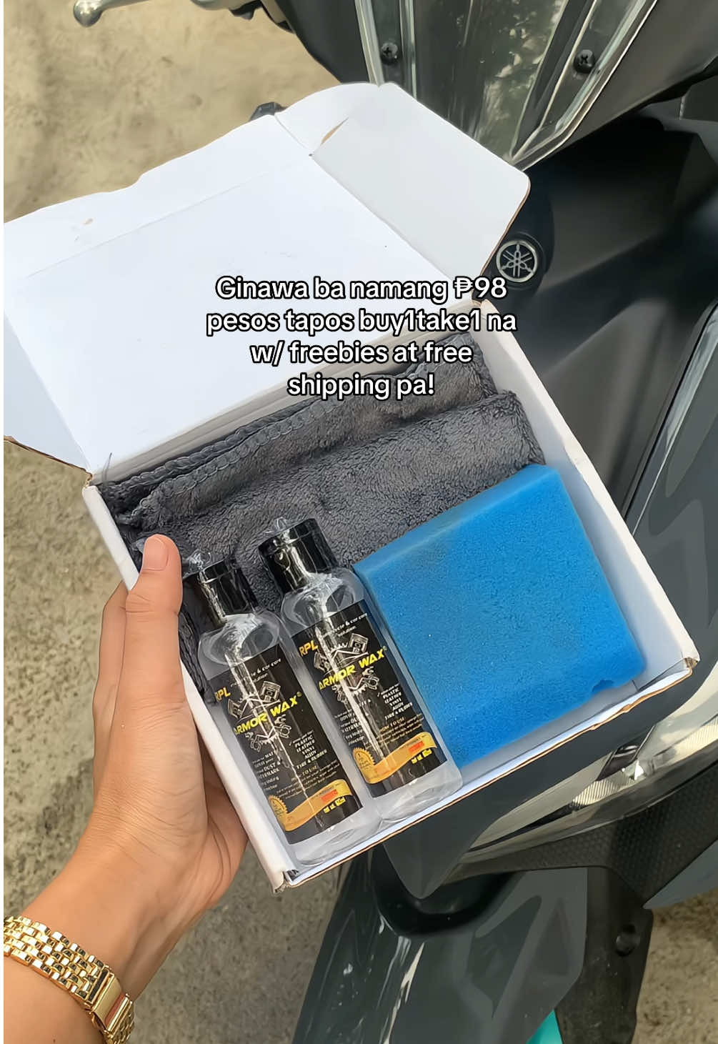 Parang pamigay nalang si seller!! 💸 #armorwax #armorwaxcoatformatteandglossy #armorwaxlangmalakas #fypp #tiktokfinds 