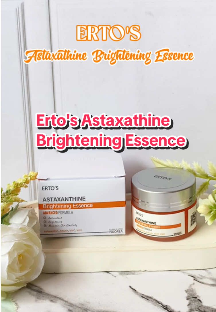 flek hitam auto samar cuma pake Erto's Astaxathine Brightening Essence 🥰 #ertos #astaxathinebrighteningessence #ertosastaxanthine 